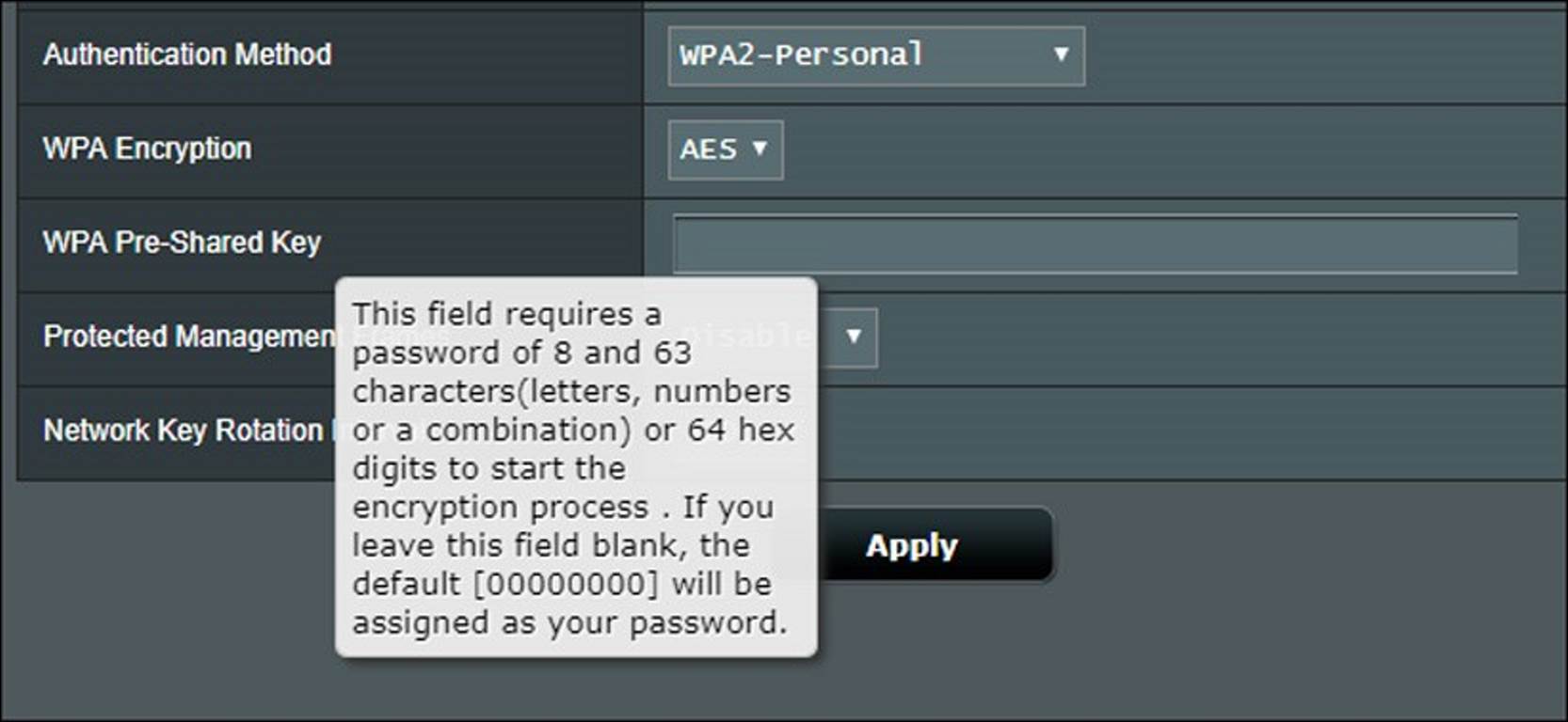 تغییر رمز وای فای