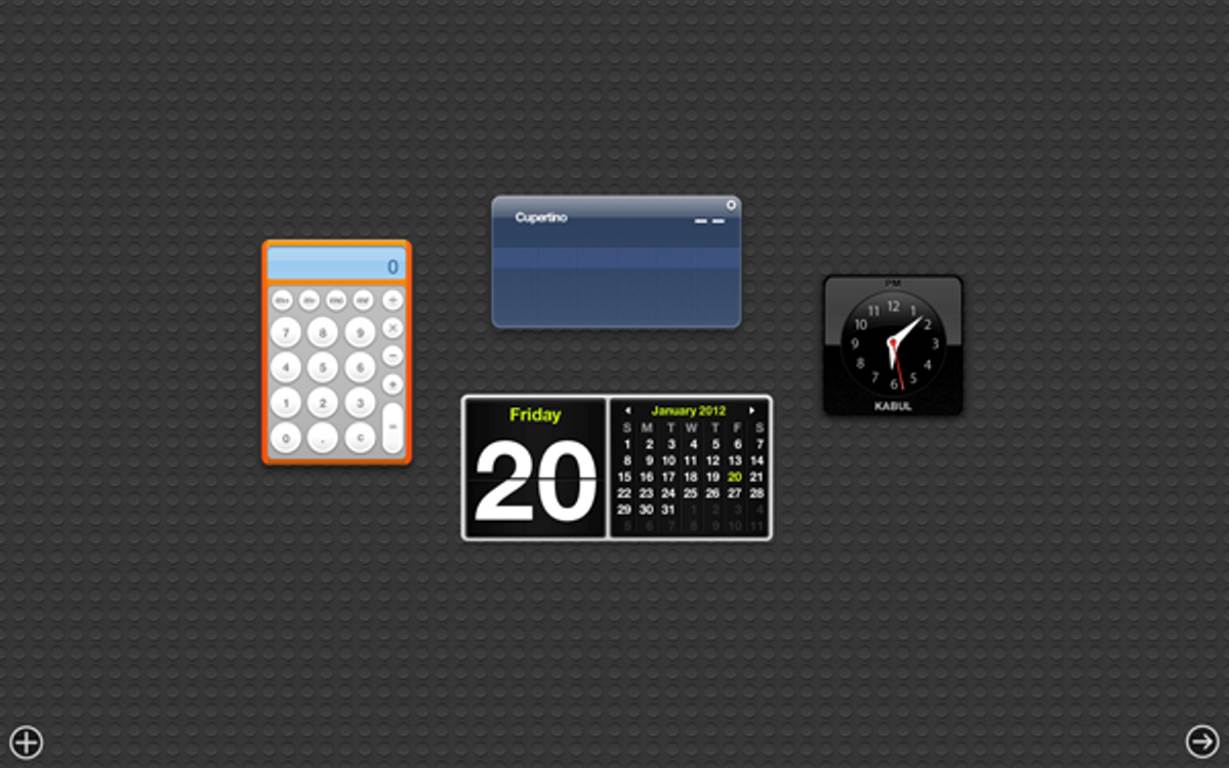 Graphical environment