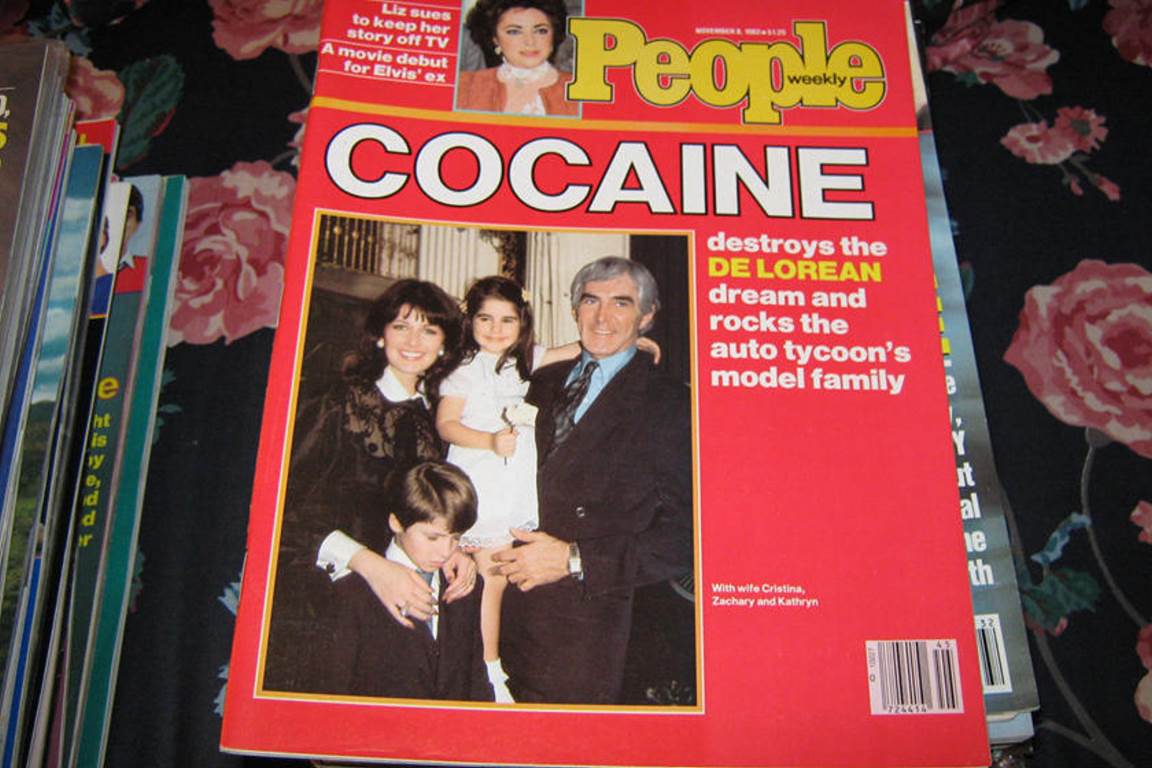 John DeLorean Charged For Dealing Cocaine