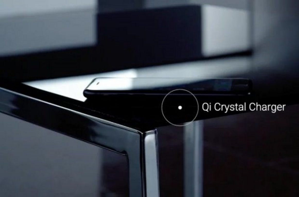 qi cristal charger