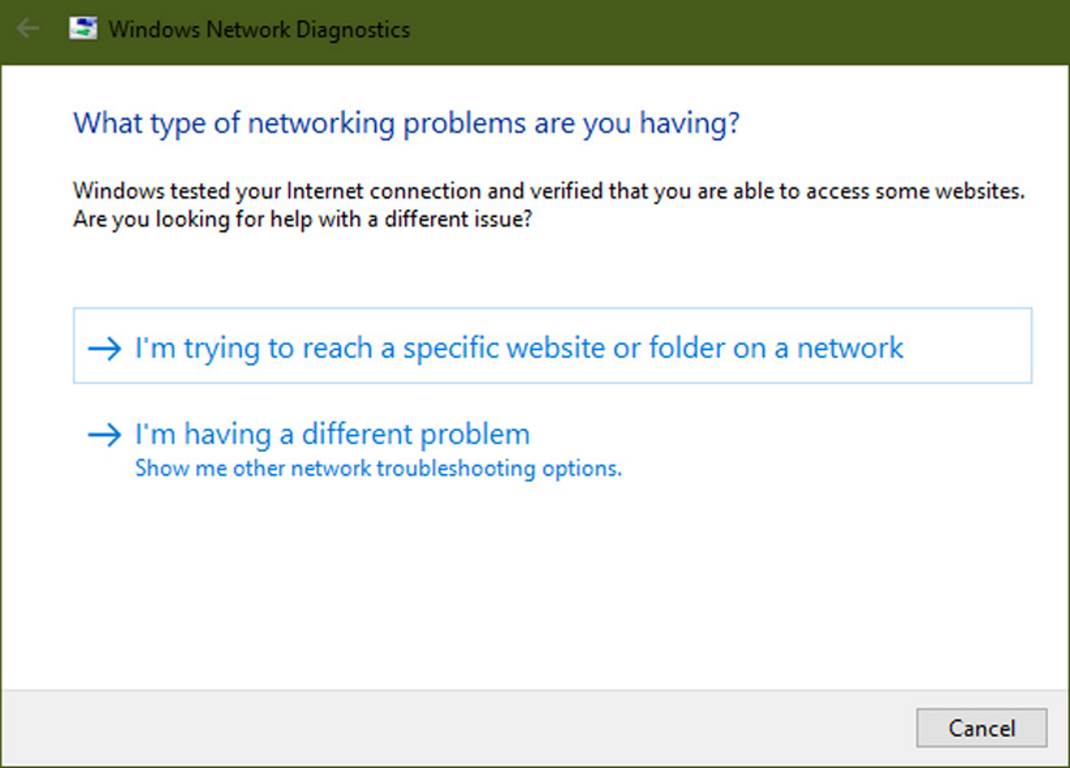 رفع مشکل ویندوز