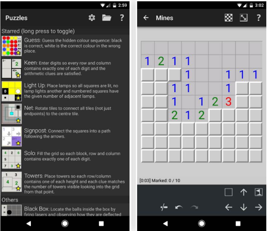 Simon Tatham’s Puzzles