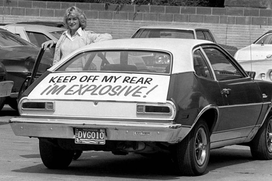 Ford Pintos Catching Fire