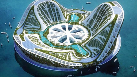 جاه‌طلبی بزرگ انسان؛ ساخت شهر روی اقیانوس!