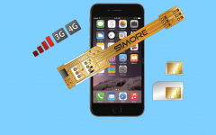 قابی برای دو سیمکارته کردن و افزایش باتری گوشی آیفون