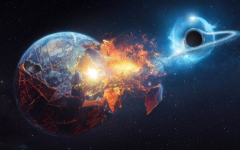 برخورد زمین با یک سیاه چاله چه میزان انرژی تولید می کند؟