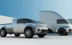 کامیون و پیکاپ الکتریکی نورون رونمایی شدند